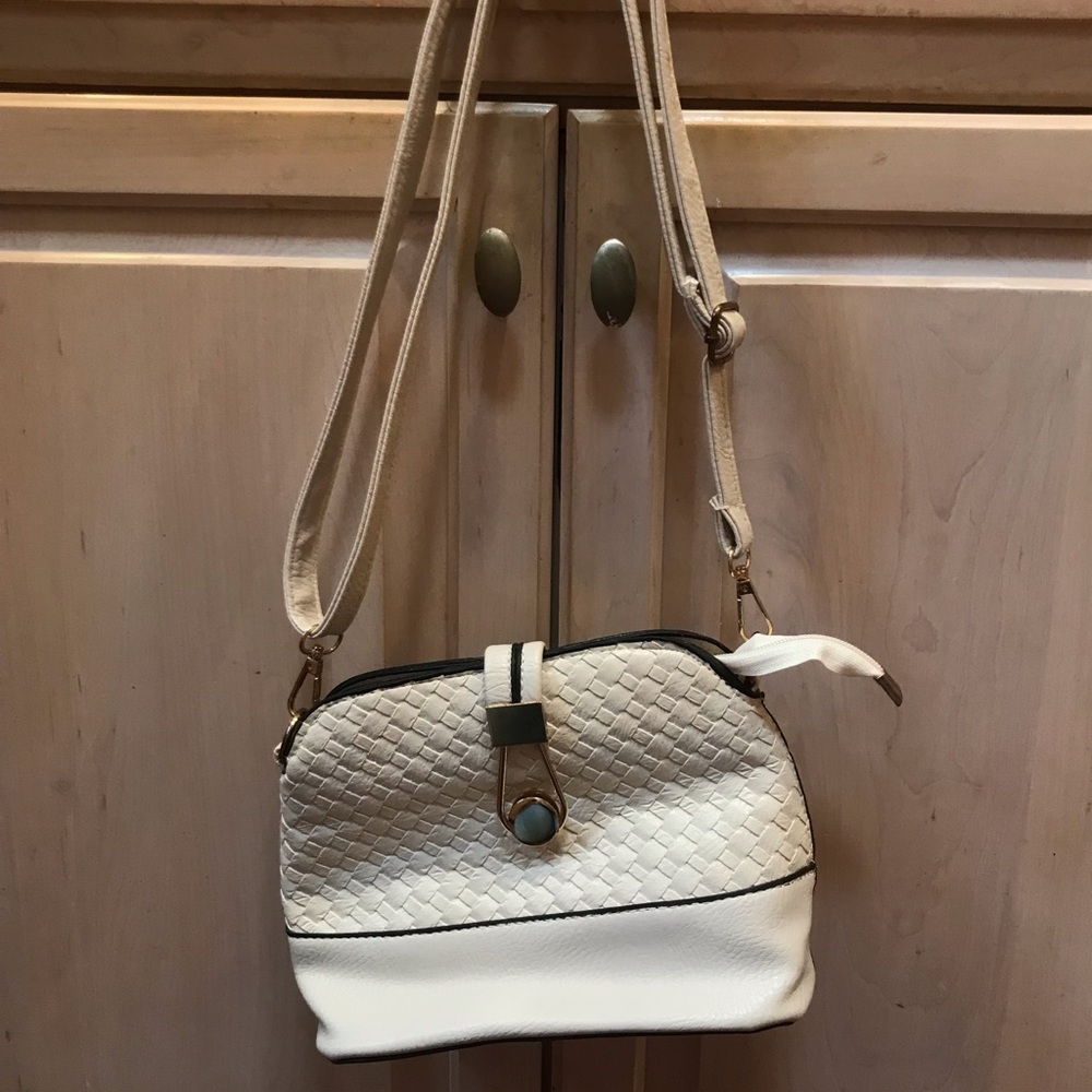 White Leather Bag